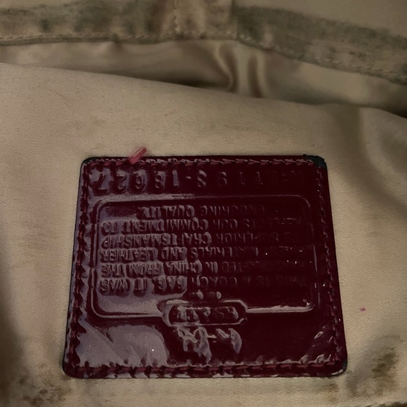 🎀 Authentic Coach Large Madison Sophia-Crimson 🎀 - Picture 6 of 10